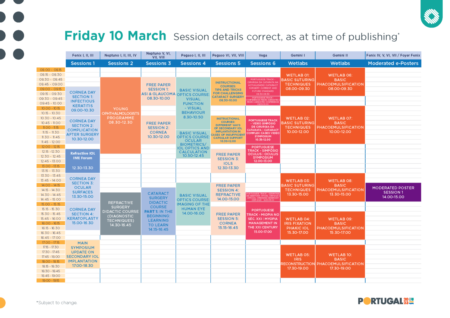 ESCRS Winter Meeting 2023 Programme